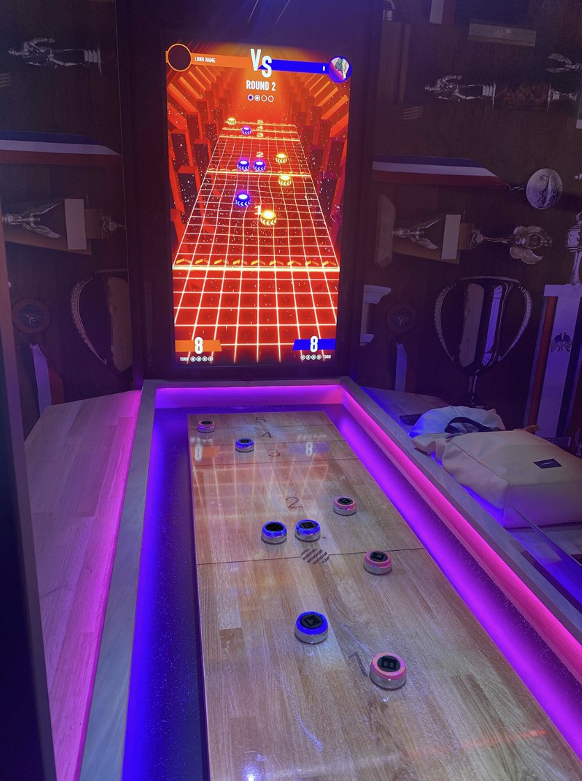 ConductrLtd's tweet photo. Exciting News!!! Last night, we launched the very first Supercharged Shuffle at Dave and Buster's in Texas! 🎉

Special thanks to Dave and Buster's for their amazing partnership. 

#CDTR #DaveandBusters #GameVolt #MadeinManchester #ComputerVision https://t.co/GmzDC3U8Dz