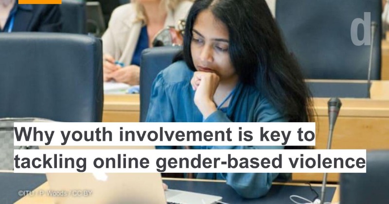 devex's tweet photo. How has the online landscape exacerbated gender-based violence for young people and what can be done about it? From #WD2023, gender and digital rights youth activist @amnesty's Rowella Marri explains.
#DevexSeries #GenerationWhy · In partnership with @FondationBotnar #YouthDay