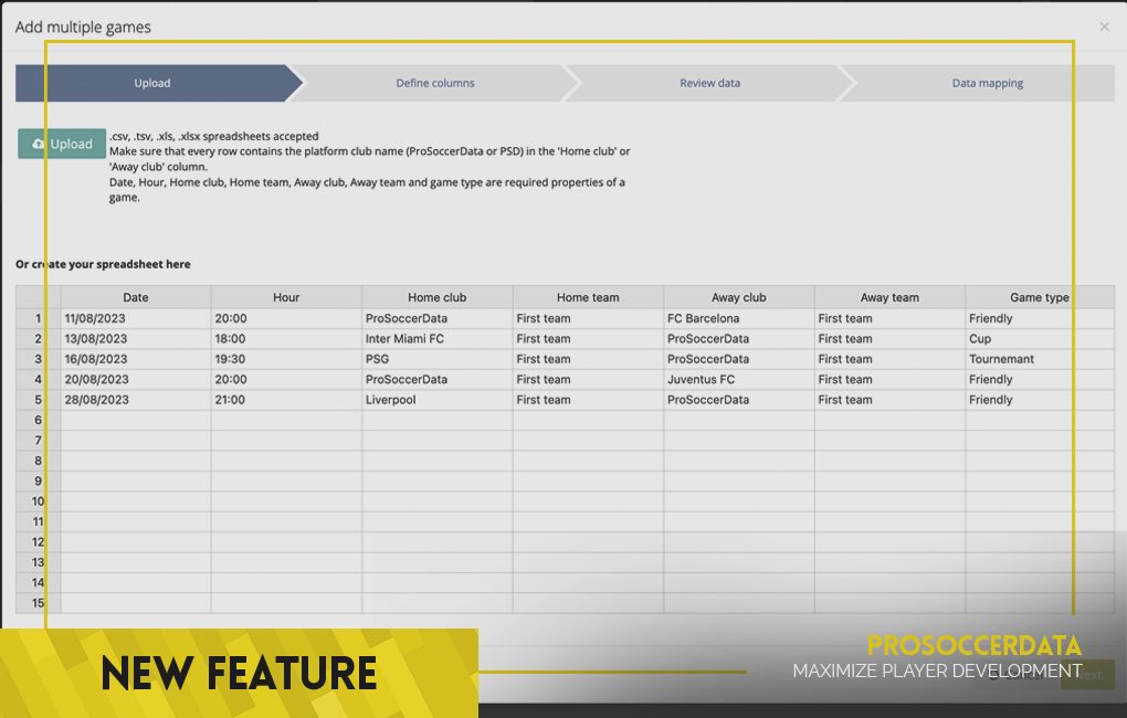 ProSoccerData tweet media
