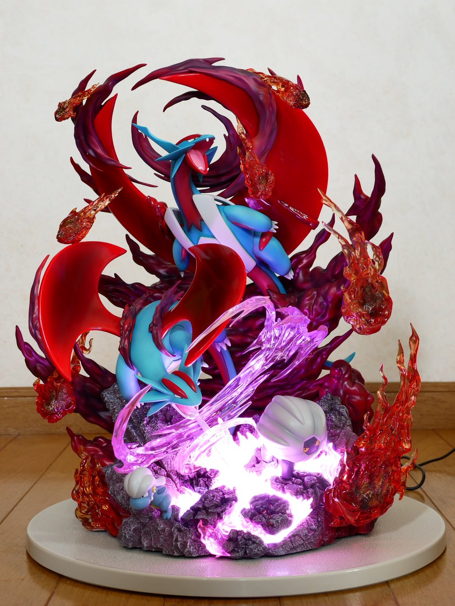 レビュー】 Fantasy Studio Mega Salamence Pokemon H37cm GX series