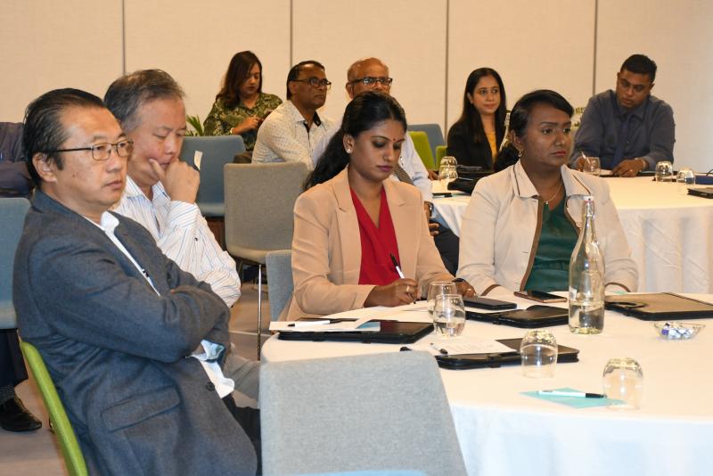 The Indian Ocean ISLANDS-Mauritius project was officially launched on 10 August 2023 Supported by #UNDPMauritius, the @theGEF-funded project will support chemical #WasteManagement in the republic of 🇲🇺, protecting human health & environment Read more: undp.org/mauritius-seyc…