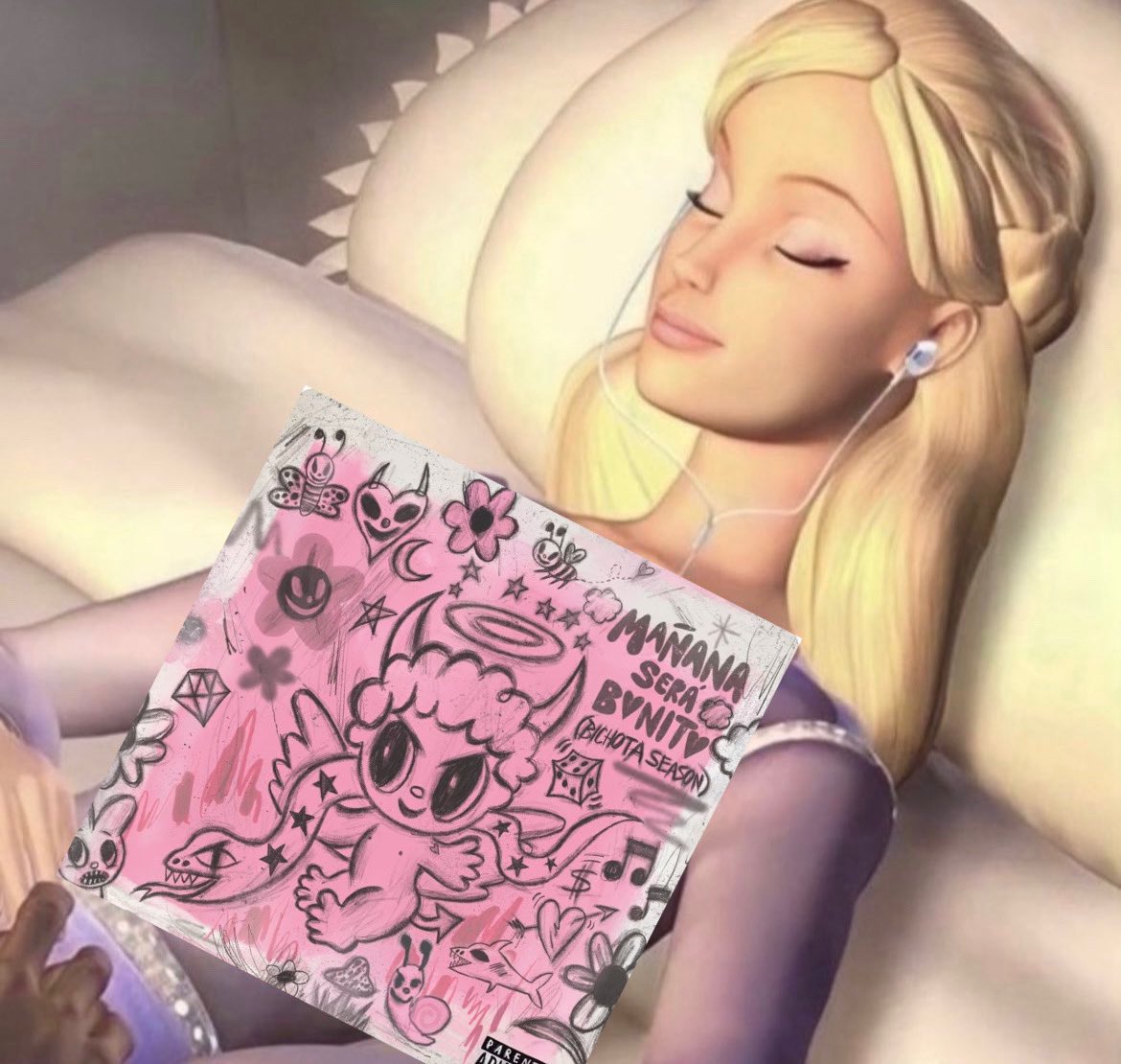 AphroditeLady93's tweet photo. Yo desde nuevo aviso!!! 💖🌸🎀🖤🦈@karolg #msb #msbbs #BichotaSeason https://t.co/wGi8759EaK