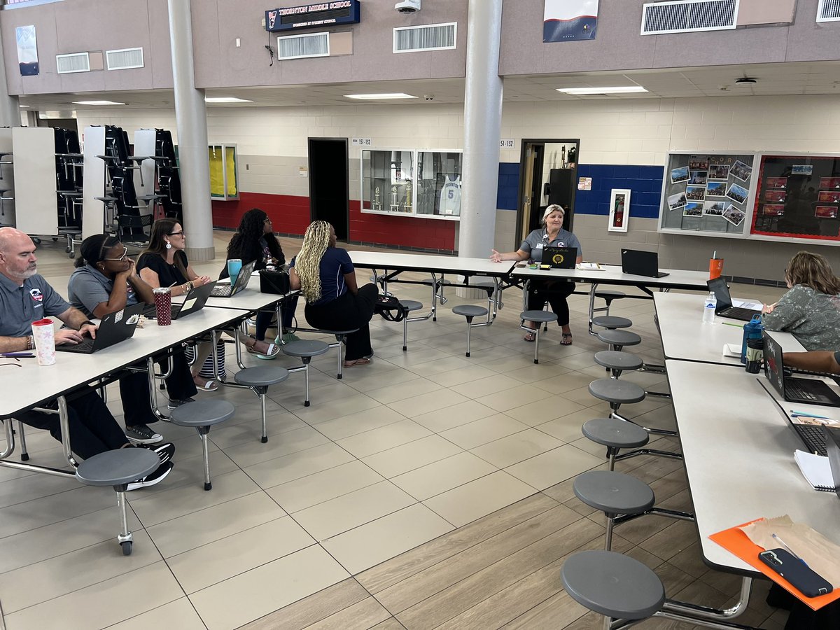 ReginalMitchell's tweet photo. Huge thanks to our amazing DI @BecherMary for leading our Instructional Team! @ThorntonCFISD is focused on whatโs important! #IncrementalGrowth #TTEAM #Instructionisthefocus @CyFairISD https://t.co/8aNOuLxRCT