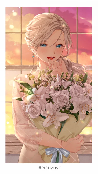 皇美緒奈さんのバースデーフォトのお仕立てさせて頂きましたお誕生日おめでとうございます!