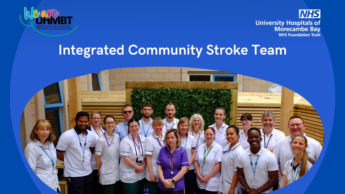 ‼️ We are hiring! 📢

Band 6 Specialist Physiotherapist - Community Stroke Team.

An opportunity to join our friendly and experienced team, working in beautiful Morecambe Bay! ⛰️🏖️

For info/to apply👉healthjobsuk.com/job/v5481266