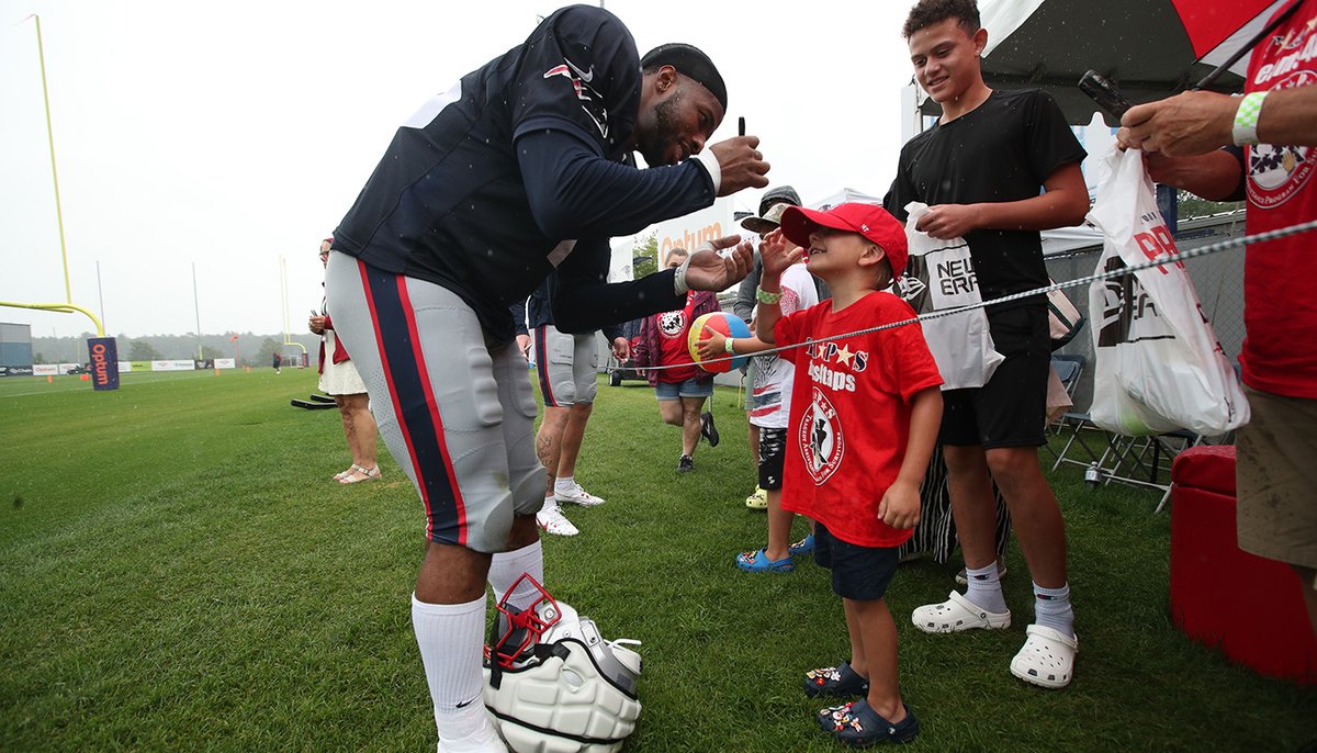 Patriots Foundation (@patsfoundation) on Twitter photo Earlier this week, we hosted <a href="/SpOlympicsMA/">Special Olympics MA</a>, <a href="/HouseofPossible/">House of Possibilities</a>, <a href="/TAPSorg/">TAPS</a> and <a href="/JettFoundation/">Jett Foundation</a> at Training Camp! Earlier this week, we hosted <a href="/SpOlympicsMA/">Special Olympics MA</a>, <a href="/HouseofPossible/">House of Possibilities</a>, <a href="/TAPSorg/">TAPS</a> and <a href="/JettFoundation/">Jett Foundation</a> at Training Camp!
