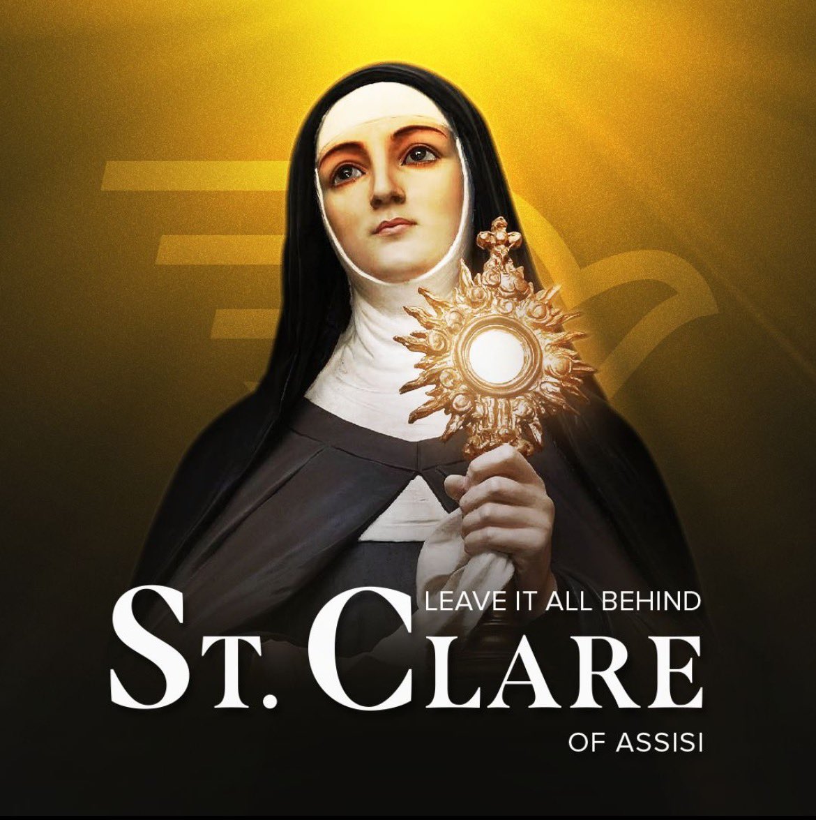 SentVentures's tweet image. In the 11th century women’s communities lived according to monastic rules written by men. St. Clare changed that.

And after many women joined her, St. Francis named her abbess at the young age of 21. 

St. Clare, pray for us that we might have the courage to follow God’s plan!