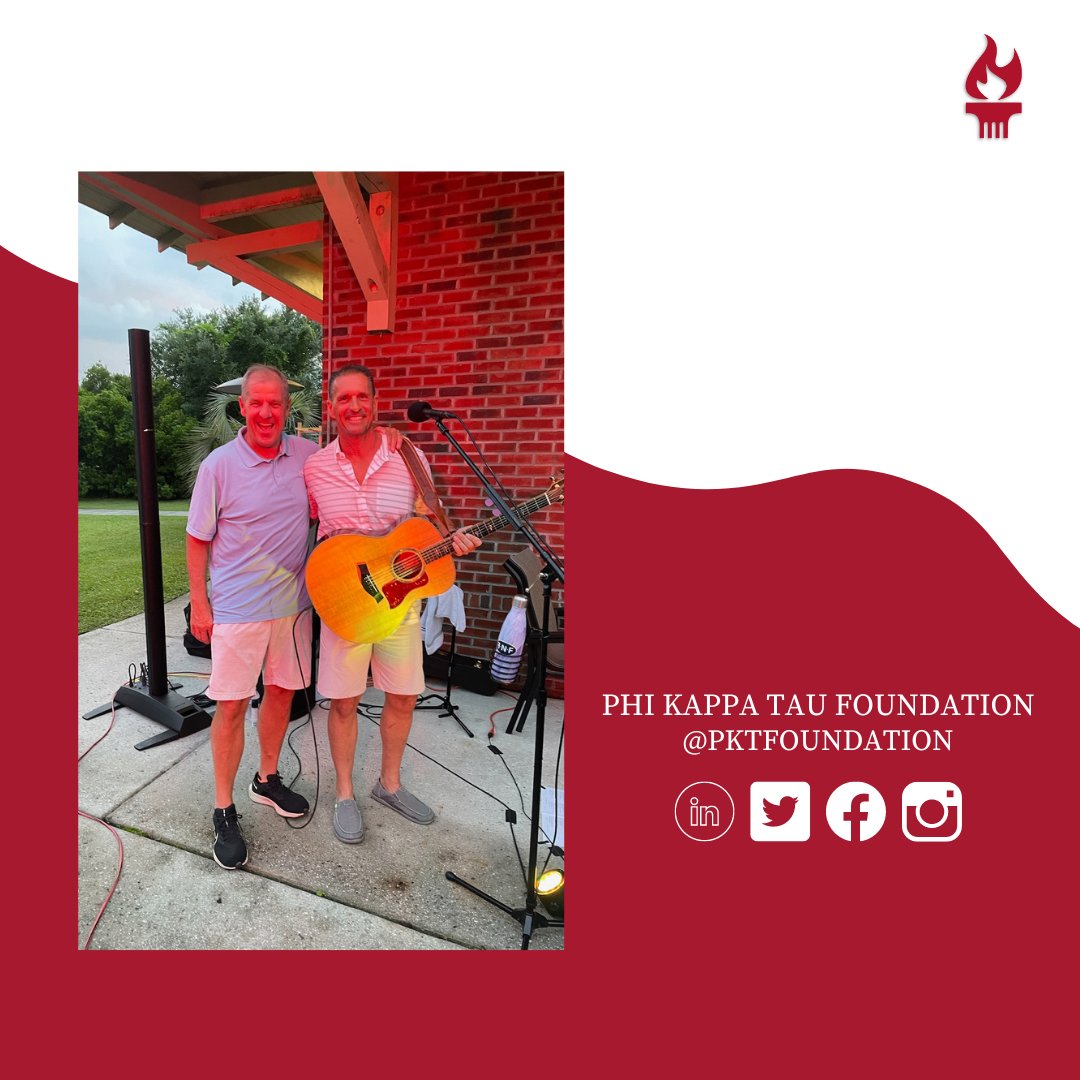 Foundation social media is here! Follow us on Facebook/LinkedIn by searching "Phi Kappa Tau Foundation," and Instagram/Twitter by searching "pktfoundation." This will be your new hub for everything Foundation related, so pass us along to fellow brothers, family, and friends.