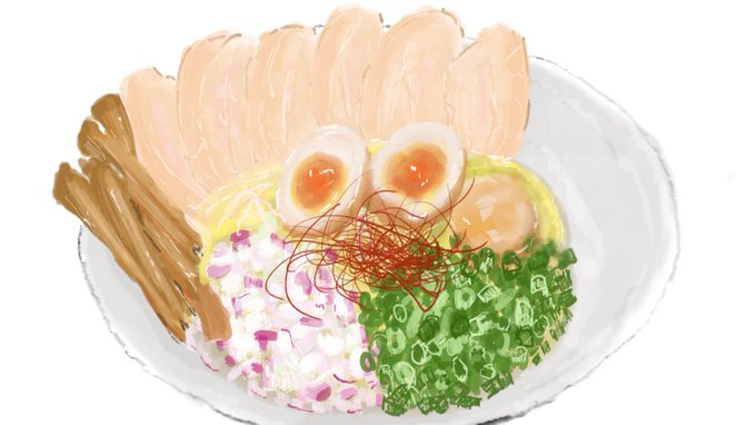 「肉 麺」のTwitter画像/イラスト(新着)｜4ページ目