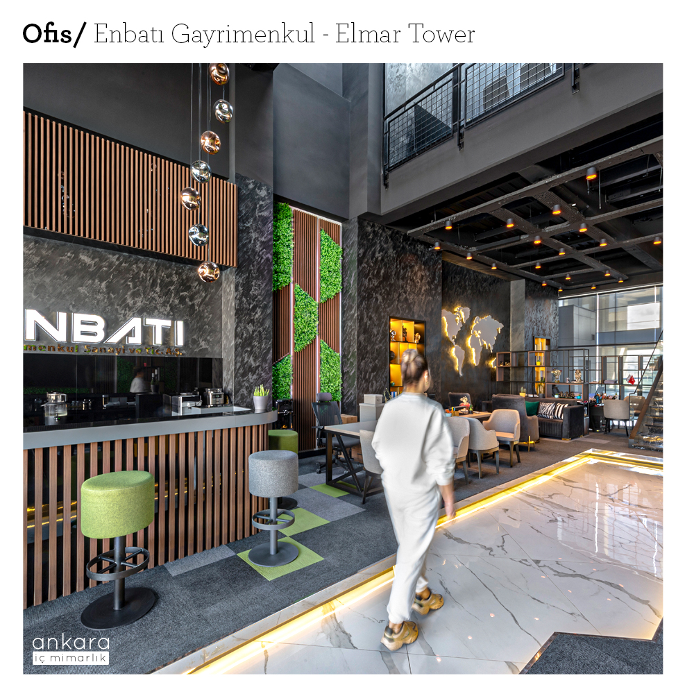 Ofis tasarımlarımızda yaratıcı ve son derece şık detaylar... ENBATI GAYRİMENKUL Ofis tasarım ve uygulamalarımız. Detaylar için sağa kaydır...

#ankaraiçmimarlık #ankaraicmimar #ofistasarımı #enbatı #enbatıgayrimenkul #ofismobilya #ofisdekorasyonu