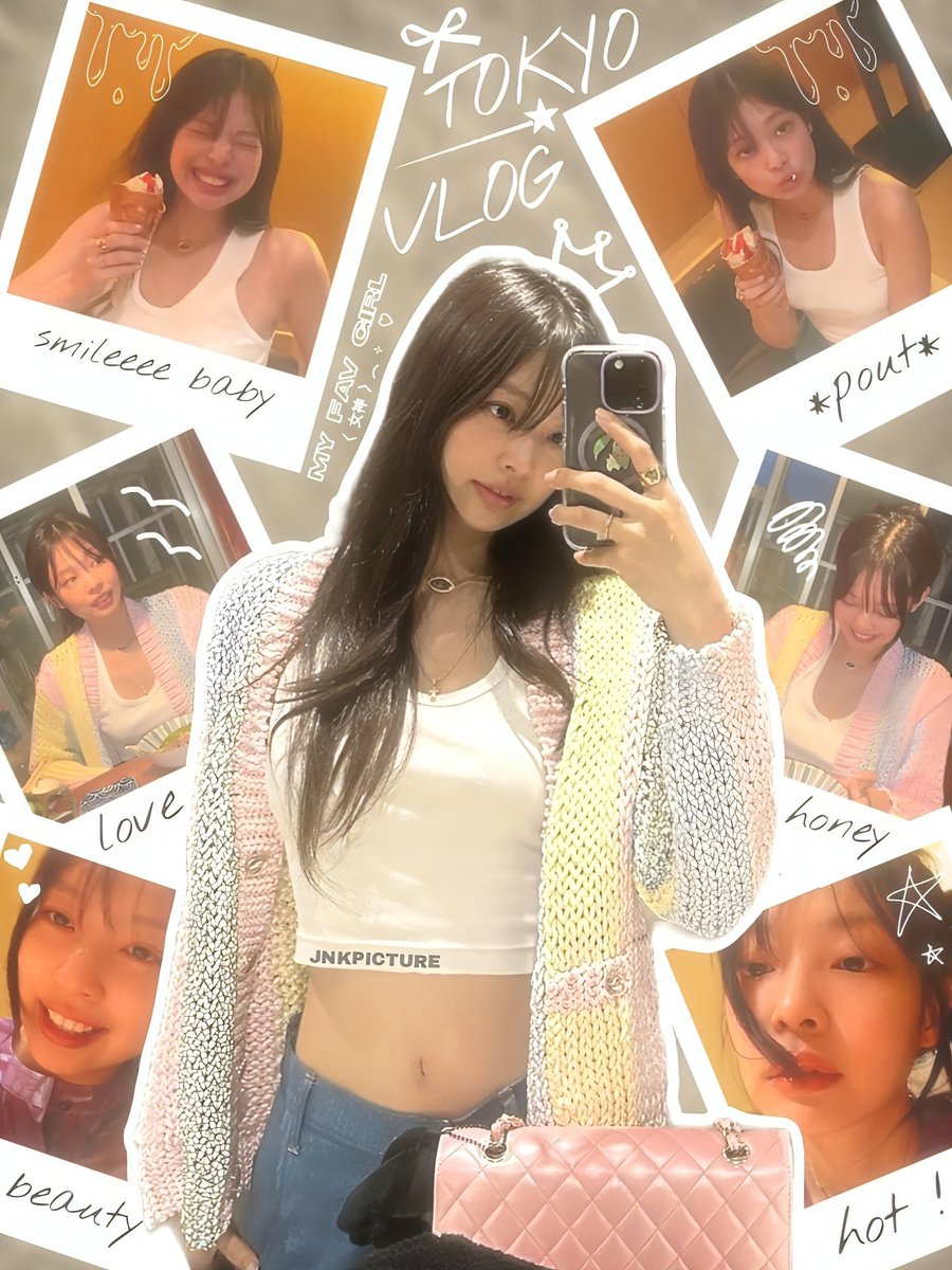 jennie kim's new tokyo vlog ✧˚
