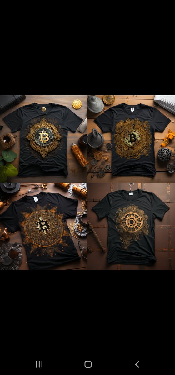 MerchBull's tweet image. Elevate your style with our Bitcoin T-shirt! Exclusive to Crypto merch, this crypto merch is for true blockchain believers. Get yours now! #CryptoMerch #BitcoinFashion #Cryptomerch #HodlInStyle