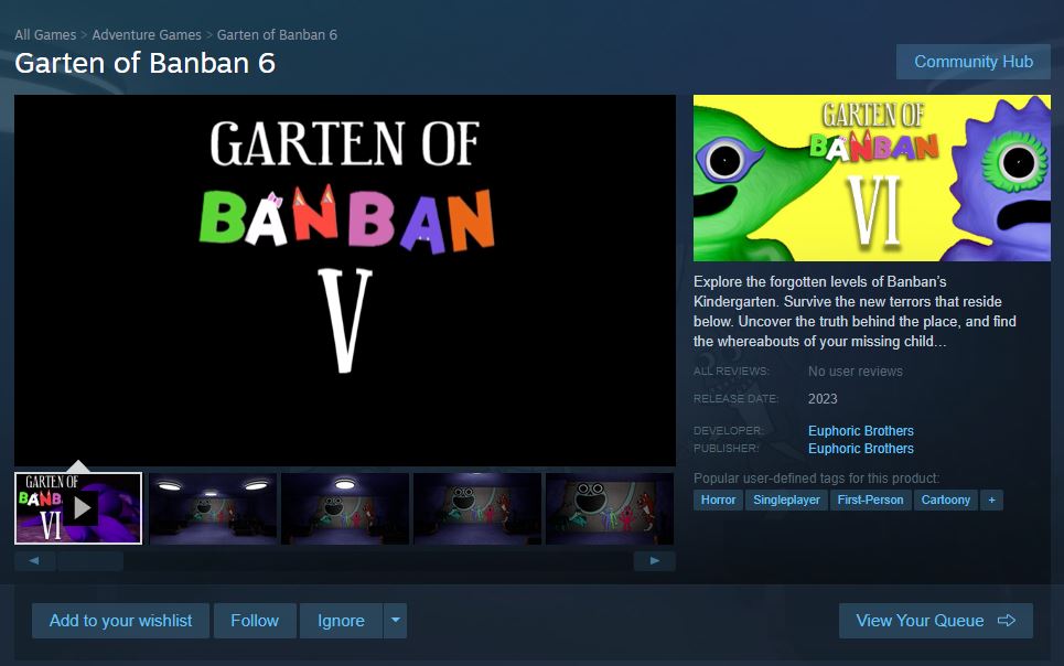 Steam Community :: Garten of Banban 5