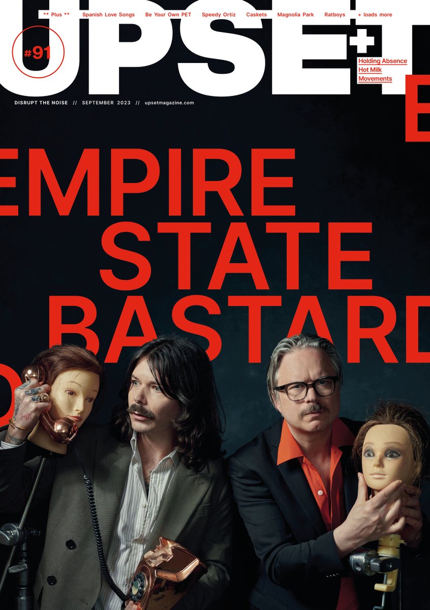Upset (@upsetmagazine) on Twitter photo ⚡️ NEW ISSUE ⚡️
Empire State Bastard (<a href="/ESB666_/">Empire State Bastard</a>) front the September 2023 edition of Upset, out now.
Plus! <a href="/hotmilkhotmilk/">HOT MILK</a>, <a href="/HoldingAbsence/">Holding Absence</a>, <a href="/SpanishLuvSongs/">Spanish Love Songs</a>, <a href="/movementsCA/">Movements</a>, <a href="/sad13/">speedy ortiz ÷ sad13 ÷ sadie dupuis ÷ haunted guy</a>, <a href="/byopband/">Be Your Own PET</a> and more.
Get all the details and grab a copy here: upsetmagazine.com/news/the-new-i… ⚡️ NEW ISSUE ⚡️
Empire State Bastard (<a href="/ESB666_/">Empire State Bastard</a>) front the September 2023 edition of Upset, out now.
Plus! <a href="/hotmilkhotmilk/">HOT MILK</a>, <a href="/HoldingAbsence/">Holding Absence</a>, <a href="/SpanishLuvSongs/">Spanish Love Songs</a>, <a href="/movementsCA/">Movements</a>, <a href="/sad13/">speedy ortiz ÷ sad13 ÷ sadie dupuis ÷ haunted guy</a>, <a href="/byopband/">Be Your Own PET</a> and more.
Get all the details and grab a copy here: upsetmagazine.com/news/the-new-i…