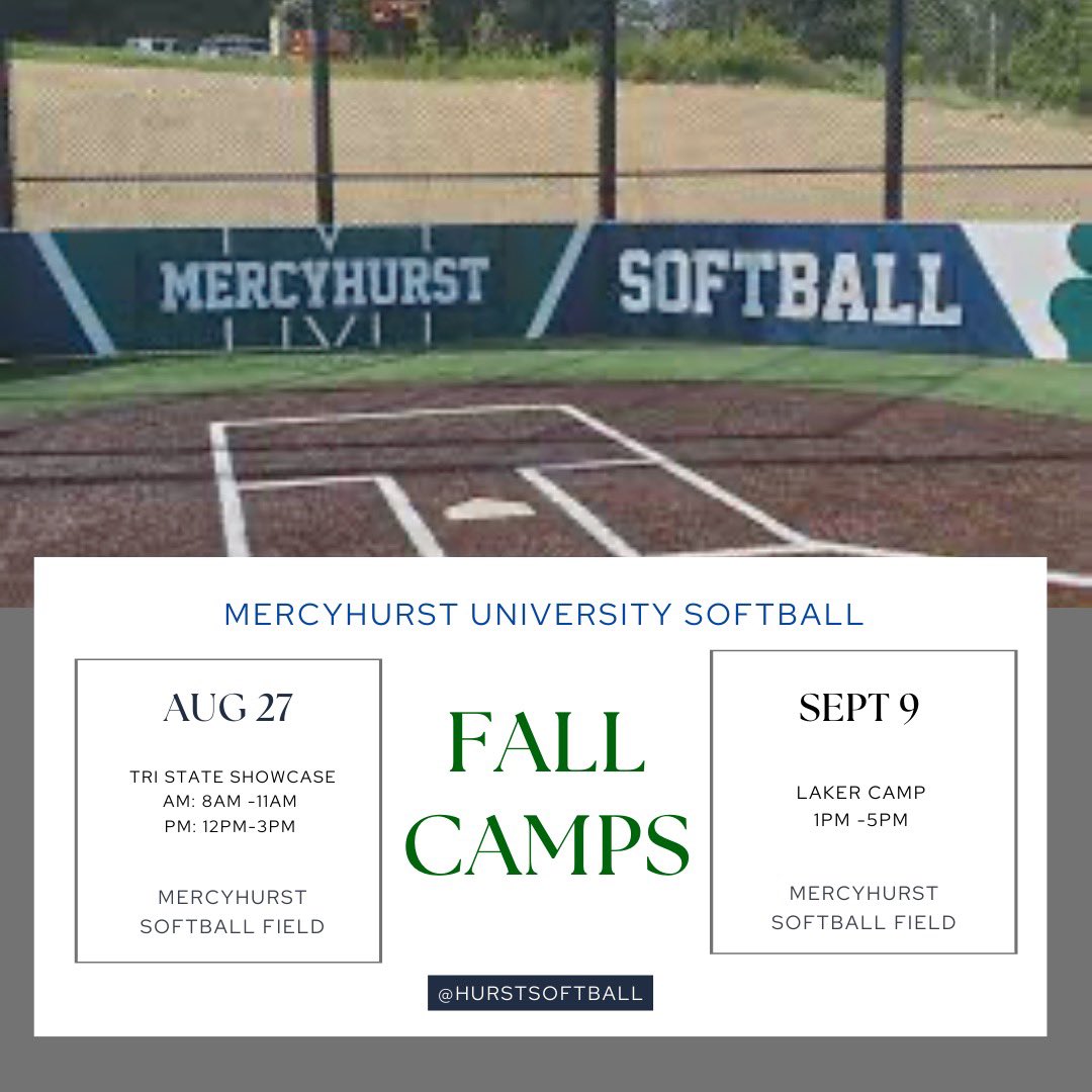 College Camps don’t have to be scary! Sign up for our Fall Camps today at hurstcamps.com 💙🍀