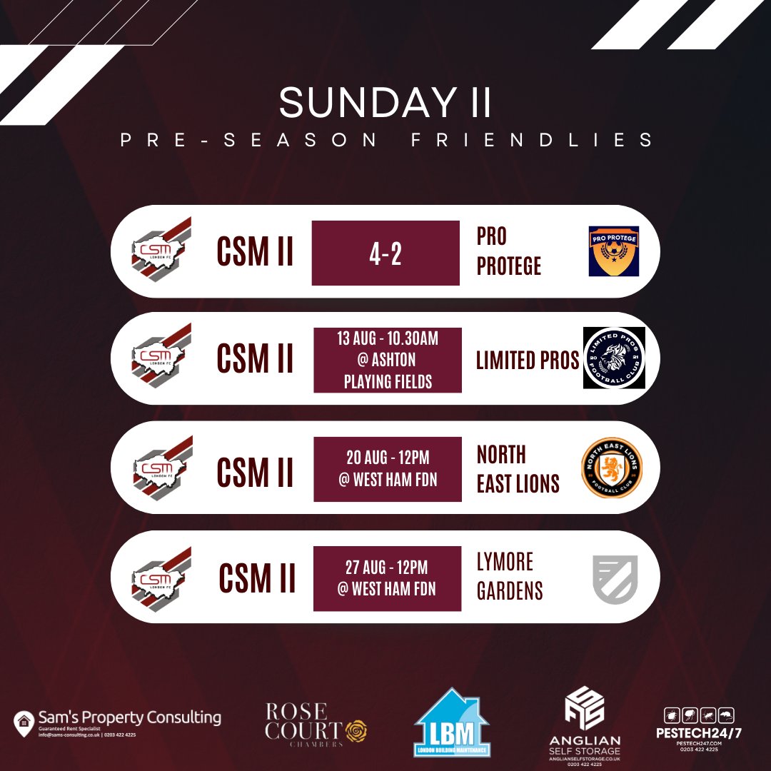 CSM London FC tweet media