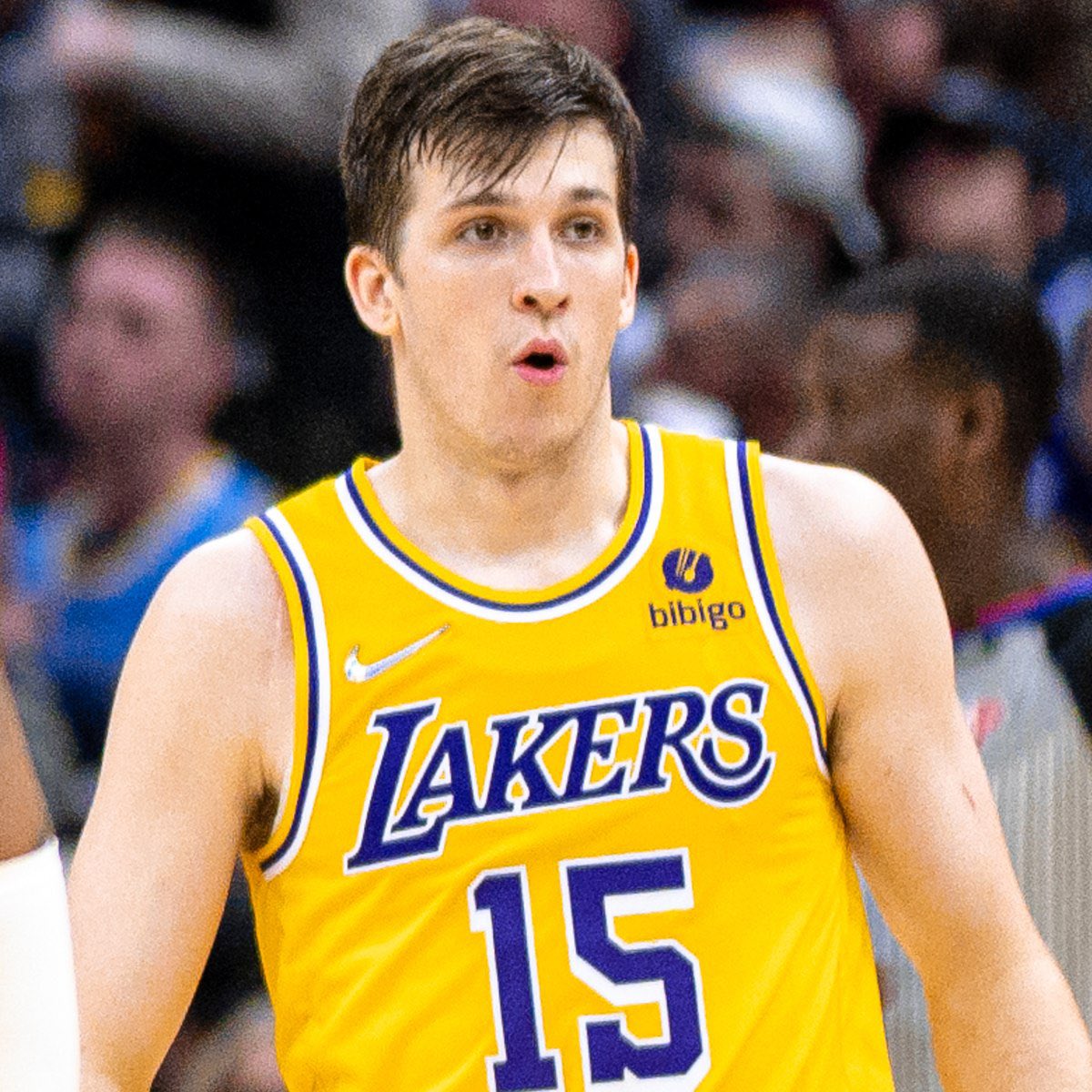 LegionHoops's tweet photo. Austin Reaves on the Chris Paul trade:

“That was random. One of the coaches… told me. I was like, you’re probably looking at the wrong… I think that’s ButtCrackSports, that always puts out false stuff.”

(via @fullsendpodcast, https://t.co/2MM0arAtLm) https://t.co/5LpjbYxZpc