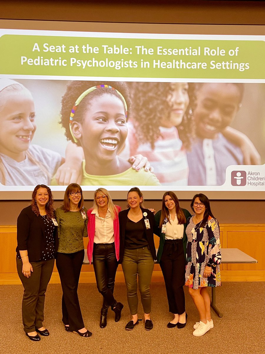 First #grandrounds in the books! Happy to be able to present on the integral role of #pediatric #psychologists in hospital settings. #thisispedspsych