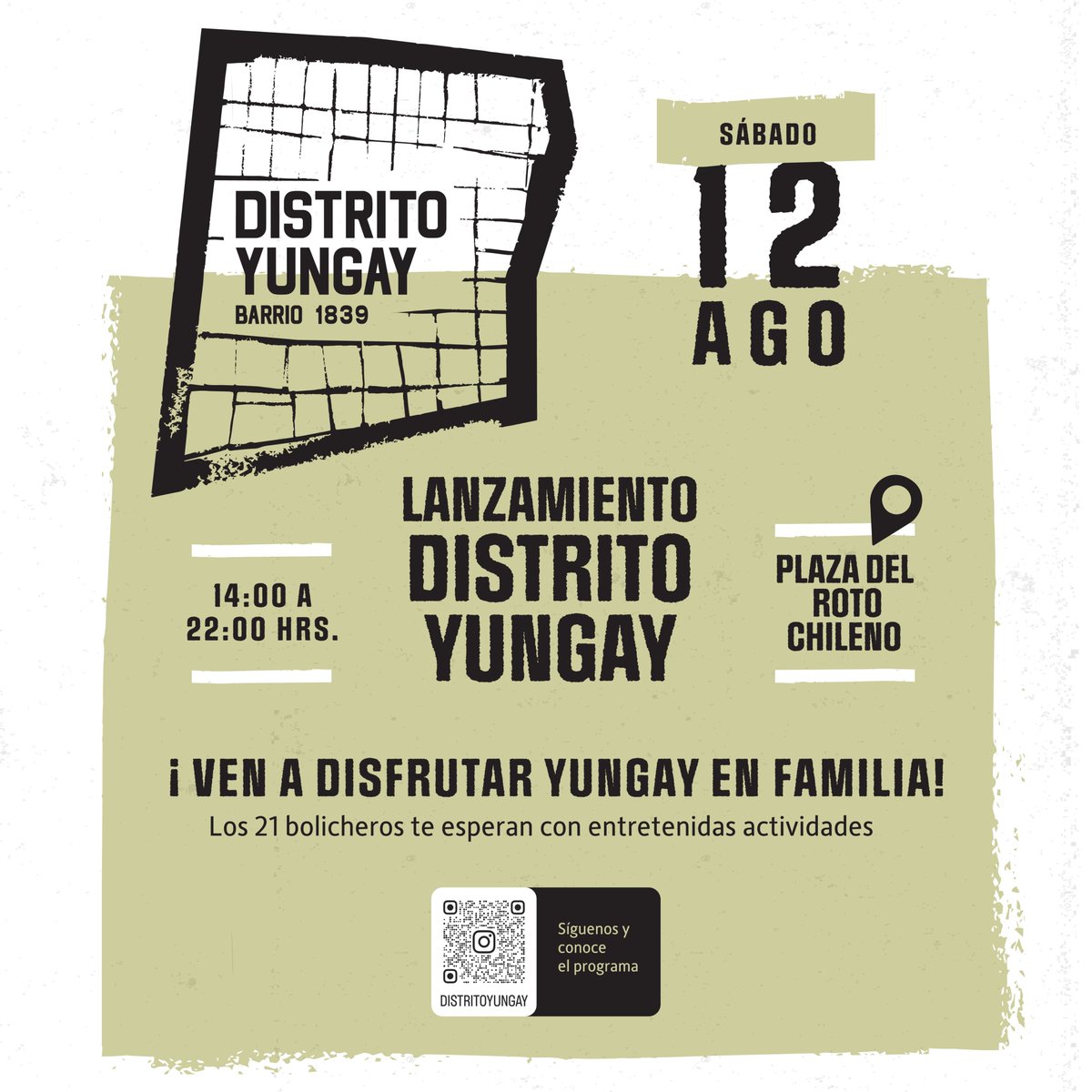 Este sábado 12/AGOSTO se vivirá una verdadera fiesta en el Barrio Yungay, donde su Red de Bolicheros dará inicio al proyecto #DistritoYungay con música, teatro, feria de emprendimiento y mucho más. Mira acá toda la información sobre las actividades
⬇️
santiagoturismo.cl/events/lanzami…