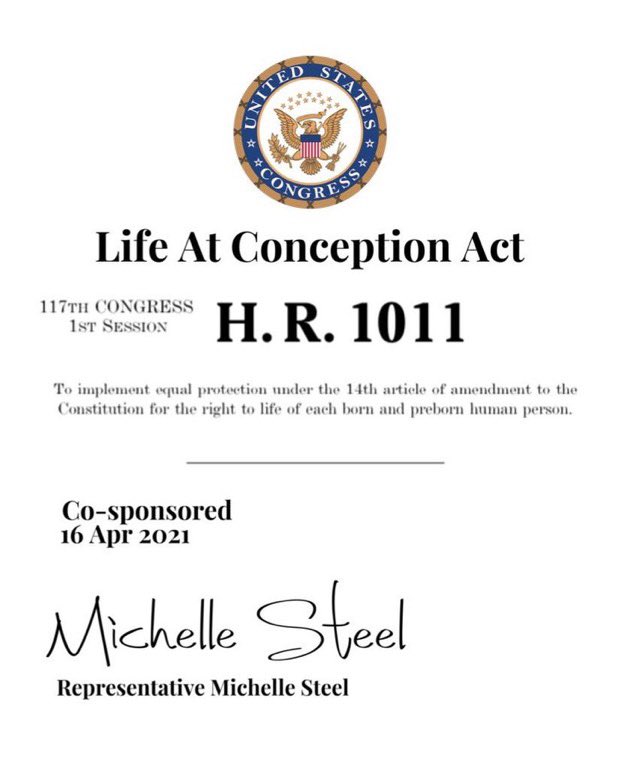 LarryTenney's tweet photo. Yup. Rep Michelle Steel was a co-sponsor of this draconian abortion ban. She wants to lock women &amp; their doctors up. 

#SteelBadForHealth #SteelBadForWomen 

Steel said people shouldn't have to wear masks if dogs don't https://t.co/9qd4dV27r8