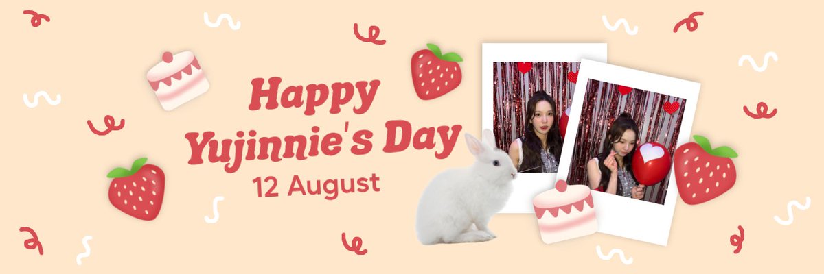 utokki_u's tweet photo. Hello Yujinnie's dearest mutual!❤
To celebrate My birthday, I invite you to use the twibbon I prepared🥳 Thank you for everyone who would like to use it🫶
🎂 https://t.co/O4cdHtrknJ
ㅤ
BUNNY LEADER YUJIN DAY
#HoppyYUtokkiDay
#8월의햇살_유진아_생일축하해 
#世界1のうさぎリーダー https://t.co/8GxkRV08kW