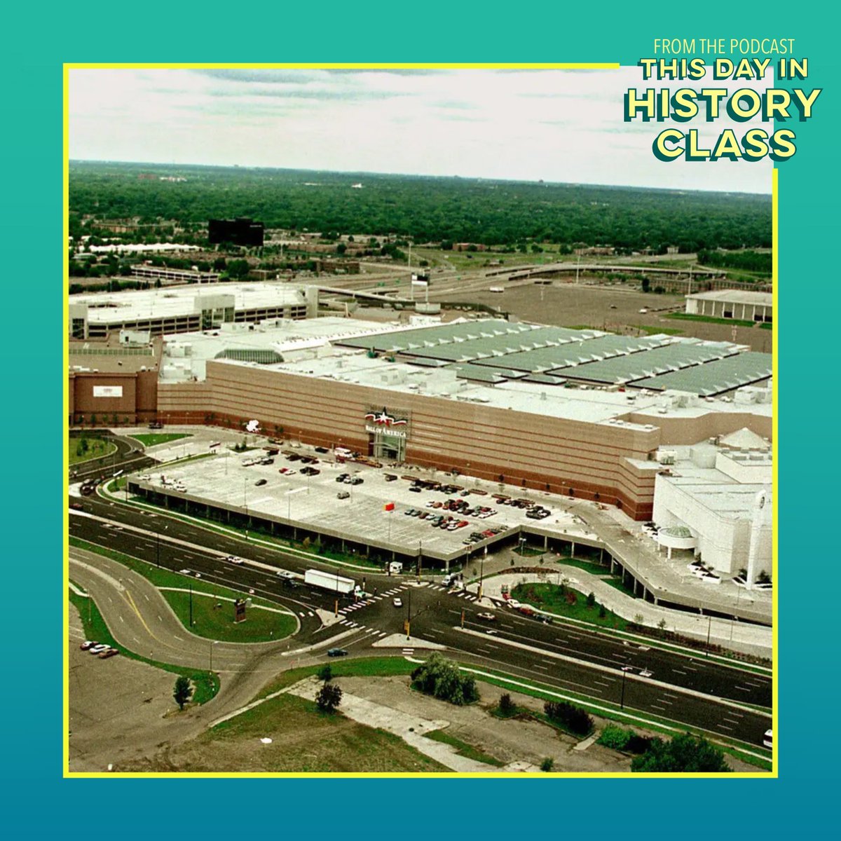 TDIHCshow's tweet photo. On this day in 1992, the Mall of America had its grand opening in Bloomington, Minnesota.

#MallOfAmerica #GrandOpening #MOA #Mall #Retail #Shopping #Tourism #TripleFive #Minnesota #TDIHC #ThisDayInHistory #TodayInHistory #OnThisDay #August11

Listen now:
https://t.co/NwrmzOv8vD https://t.co/WTzgewdx2A