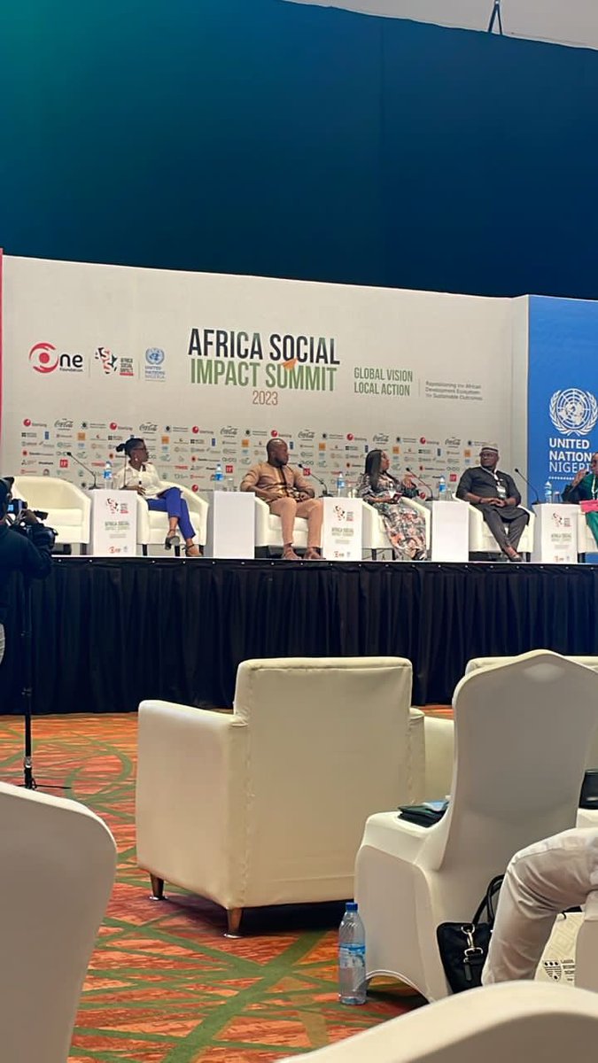 “One of the schemes to improve employability is to Engage with the sectors and Train people in areas and skills that are needed”.

Still live at the #Partnerships4TheSDGs Impact Summit.
#ASIS2023
