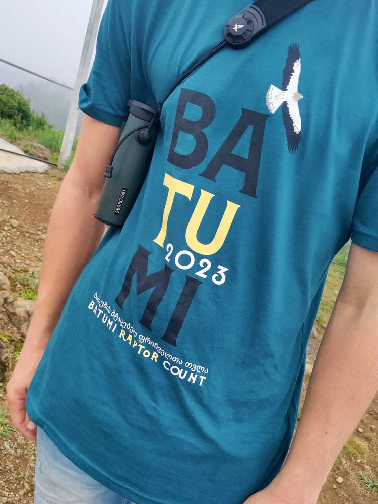 BatumiRaptors's tweet photo. 3/3 Our coordinators are ready for the new season equipped with world-class optics from
@SwarovskiOptik, who also sponsored our beautiful new t-shirts! 😍

Consider supporting our work by purchasing your very own brand-new BRC 2023 t-shirts👀 👉https://t.co/H4zYyoRntn👈

#BRC15 https://t.co/487nZSQunW