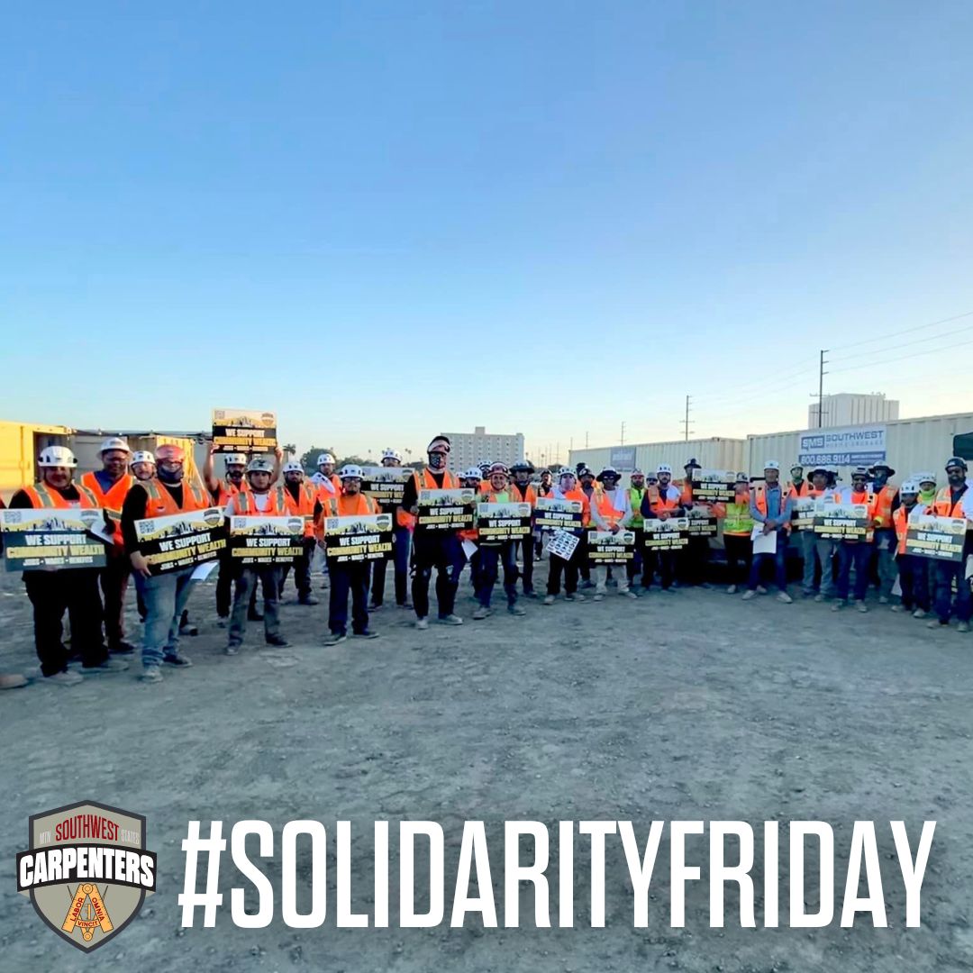 WSCarpenters's tweet photo. More than coworkers. This is #Brotherhood. Happy #SolidarityFriday from our Brothers working at Compton High School! Send us your #solidarity pictures.
#Local562 #Local323 #SWMSCarpenters #UnionCarpenters #JobsWagesBenefits #Brotherhood #Carpenters #BorderToBorder https://t.co/uyUQQtfLUz