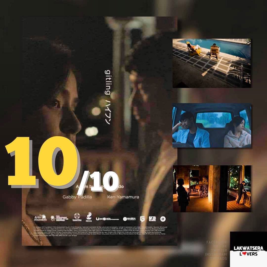 HelloLakwatsera's tweet image. Gitling (2023) Cinemalaya Entry

The film is mesmerizing as the two stars completely gave a stellar performance throughout. The story was unique and brilliantly written. 

#Gitling
#Cinemalaya
#Cinemalaya2023