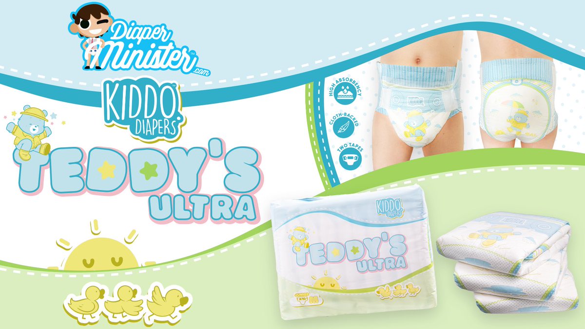 Diaper-Minister / Kiddo Diapers on X: The new Kiddo teddy's ultra diaper  is in stock ! Feel the confort and the cuteness of the first coton feel  diaper buy Kiddo diaper.