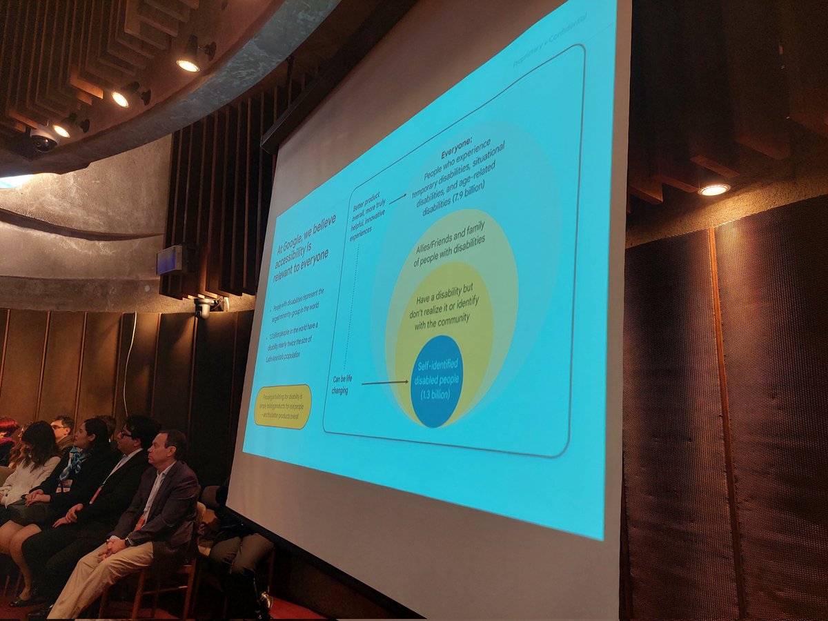 cen_ia's tweet photo. #IndiceLatamIA 🌎 Es un honor contar hoy con la presencia de Eve Andersson, senior director de Google Alphabet, quien nos presenta la charla magistral "Using AI to build inclusive technology". Sigue en vivo la transmisión de la ceremonia de lanzamiento 👉https://t.co/Eae6heDUGF https://t.co/Cq2lHQPUxQ