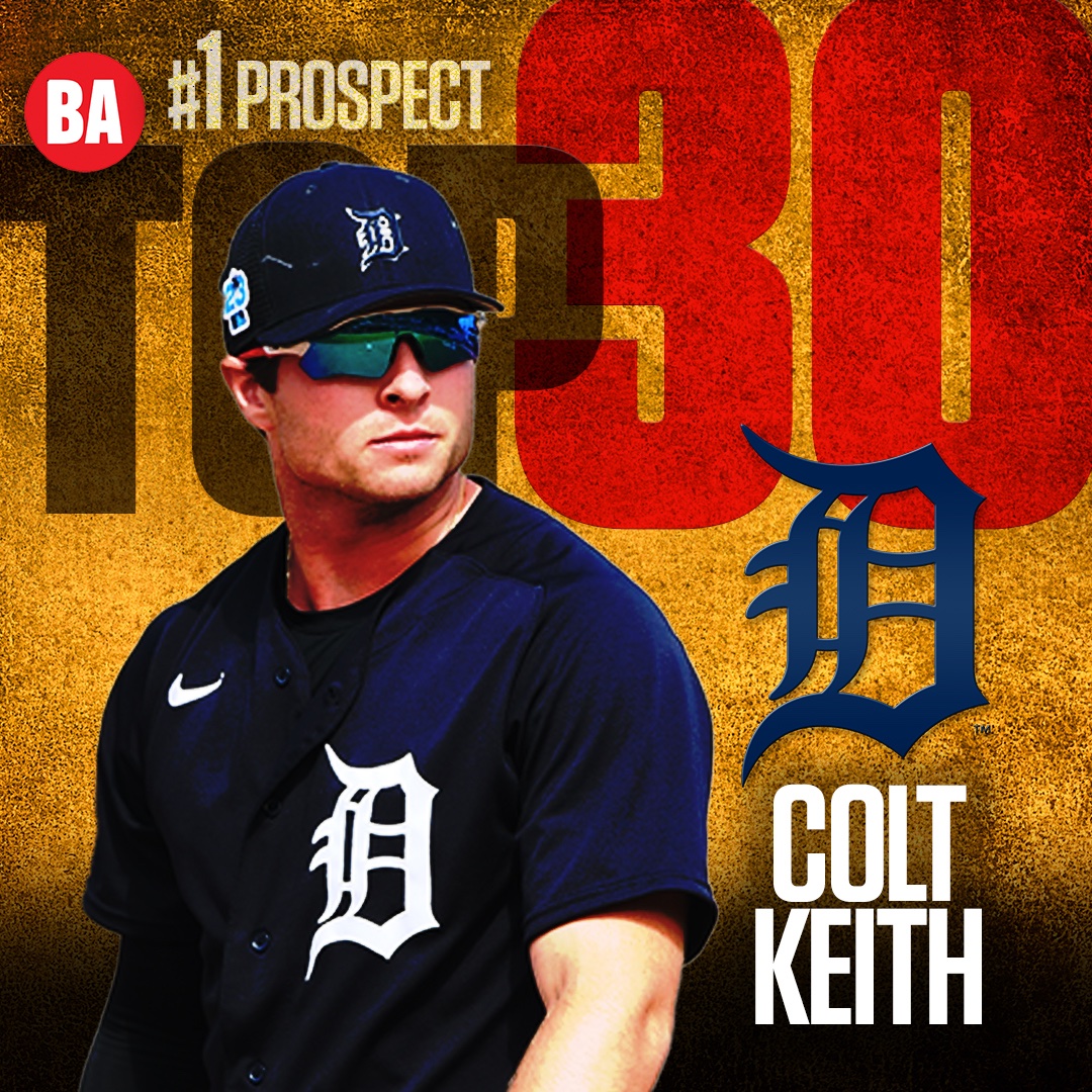 BaseballAmerica's tweet photo. COLT KEITH is the @tigers #1 prospect
You can find a full scouting report on the organization’s most promising hitter below
https://t.co/tEO3P8bMng https://t.co/OMOVqdSggL
