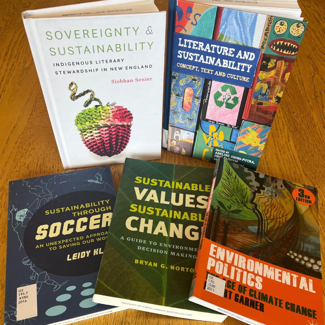August 12th is International Youth Day, and this year's theme is shifting towards an environmentally friendly world. Check out these books we have at O'Neill on sustainability and the environment! #bclibraries #sustainability