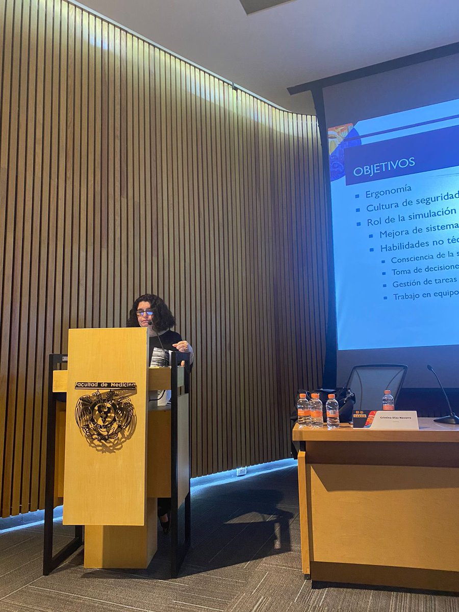 @cristinadiaznav is delivering her keynote on the role of human factors in simulation #SIMex2023 @UNAM_MX @TALKdebriefing @ASPiHUK @SESAMSimulation