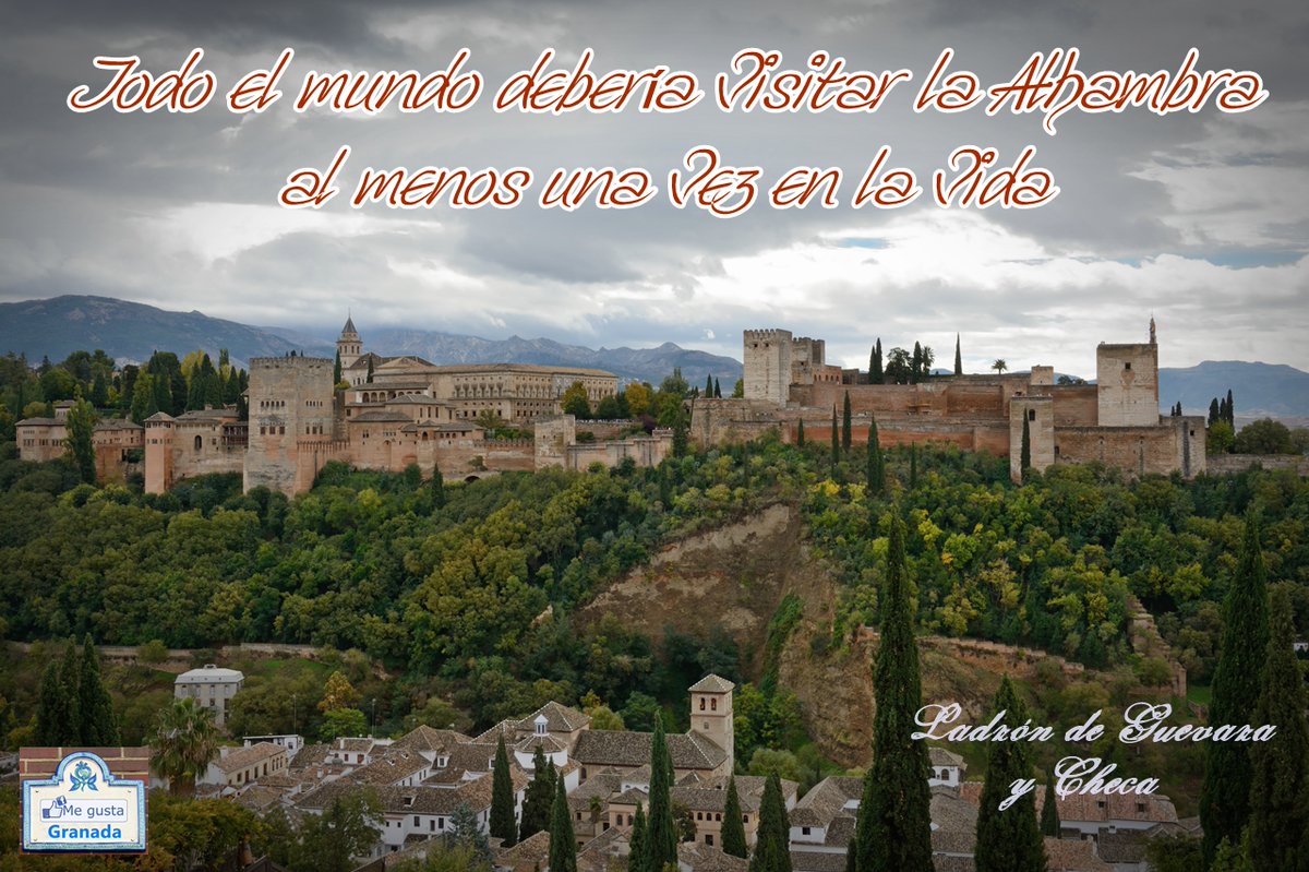 Todo el mundo debería visitar la Alhambra al menos una vez en la vida ciudaddelaalhambra.blogspot.com/2016/04/todo-e…