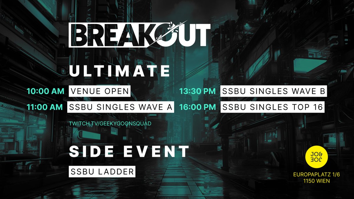 breakoutsmash's tweet photo. see ya tomorrow party people 👋 https://t.co/i7Nc6cQaXH