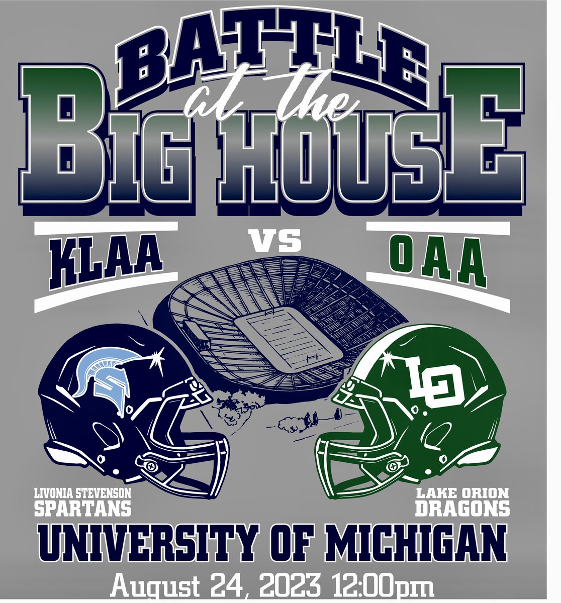 Stevenson Athletics (@spartans_shs) on Twitter photo Battle of the Big House t-shirts are available to order until 8/13 @ 11:45pm! shsboosterclub.memberhub.com/store?limit=21… Battle of the Big House t-shirts are available to order until 8/13 @ 11:45pm! shsboosterclub.memberhub.com/store?limit=21…