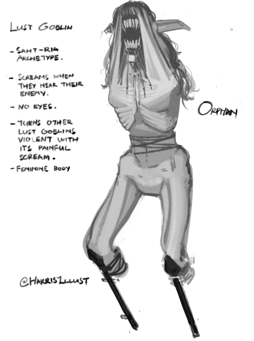 besides muscular goblins, I have body horror goblins as well 