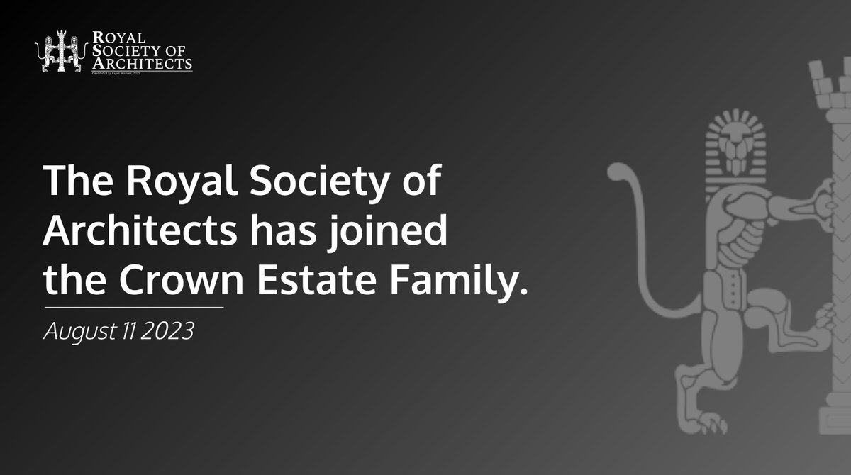 The Royal Society of Architects is pleased to announce that we're joining the <a href="/CrownEstateRBLX/">The Crown Estate ROBLOX</a>'s family!

With this change in ownership, we will be expanding our operations and bringing more activity to the Society.