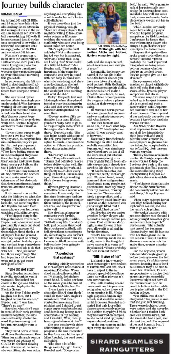 ICYMI: A #FrontPage shout-out for <a href="/hmcgonigle05/">Hannah McGonigle 2027</a> following an unforgettable #FalconSoftball career. Thank you to <a href="/EricR_L/">Eric Rynston-Lobel</a> for the final story and the season-long coverage, and to @PCNH14uCoach, <a href="/mikeruechel/">mike ruechel</a>, and <a href="/DuquetteCaitlyn/">Caitlyn Duquette</a> for taking the time to contribute.

#RollFalcs