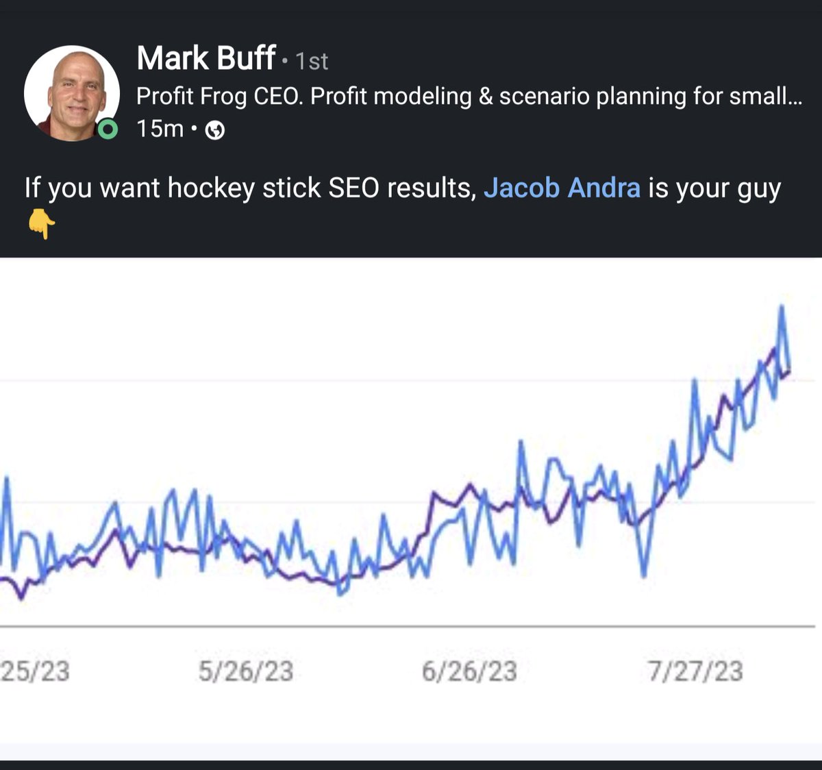 jacobandra's tweet image. Happy clients are the best advertising. #SEO