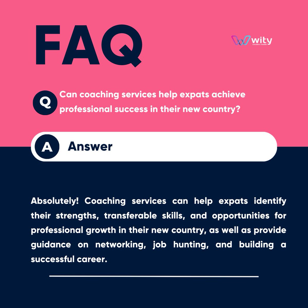 If you're an expat, consider exploring the power of coaching to embrace your new journey with confidence and empowerment! Let our insights and support guide you towards a fulfilling and prosperous career abroad. 🌈

#CoachingServices #Expats #ProfessionalGrowth #CareerGuidance