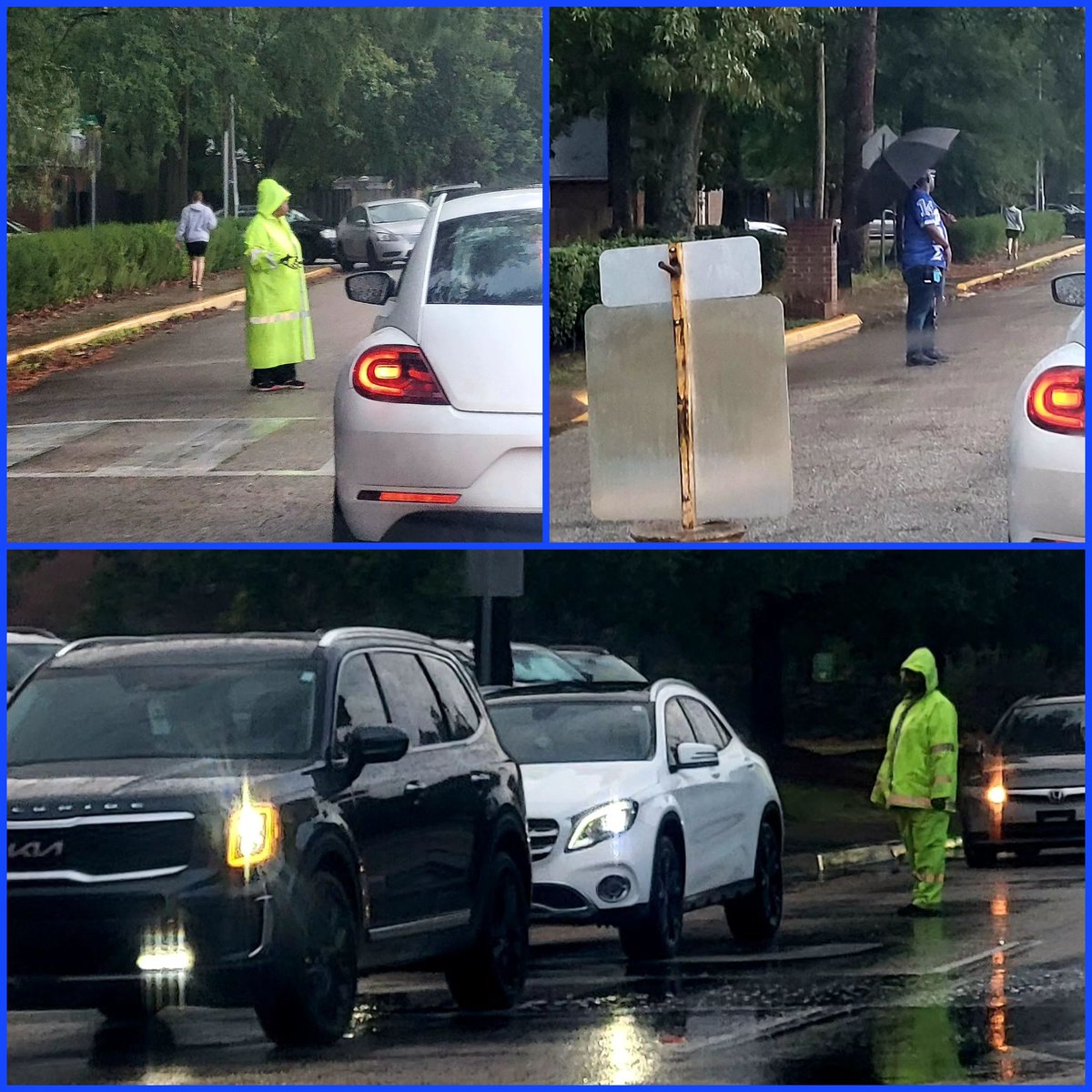 Big Thank You to our Crossing Guards and Staff helping direct school traffic! Rain or shine they are helping to keep our children safe! #MPSRising #crossingguards #appreciationpost