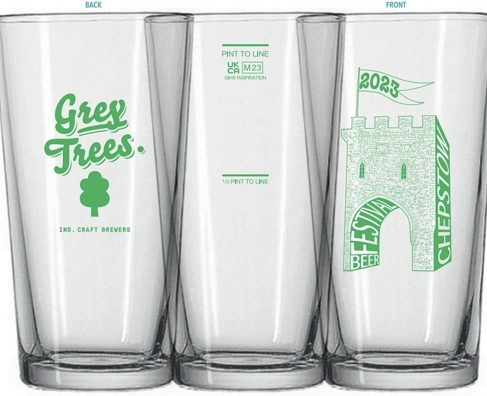 This year's Chepstow Beer Festival theme is GREEN! All beers and ciders will come from within a 50 mile radius of Chepstow. Make sure you all come to the Drill Hall on the weekend 29th Sept to 1st Oct for a spectacular selection of locally sourced brews!