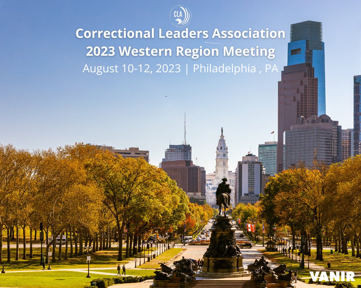 VanirCM's tweet photo. #WeAreVanir has been enjoying the @CLALeadership Summer Conference at the #Philadelphia @Marriott Downtown August 10-12! This four-day event is held in conjunction with the @ACAinfo 153rd Congress of Correction Conference. #CLA2023 #CLAEvents #Justice #Leadership https://t.co/byDsLemGwU