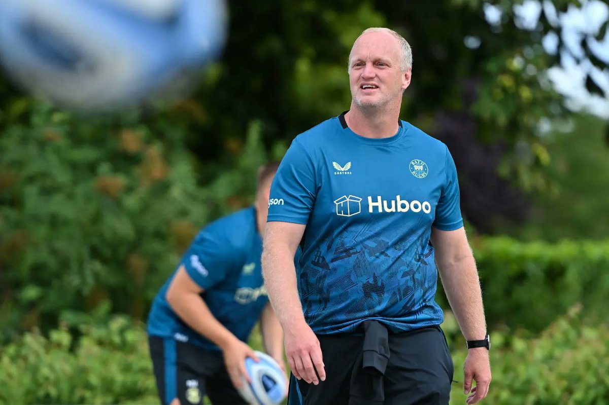BathRugby's tweet image. How good to have Lee Blackett on board 💙🖤🤍

The lads certainly seem to be enjoying their sessions with him 😄😂