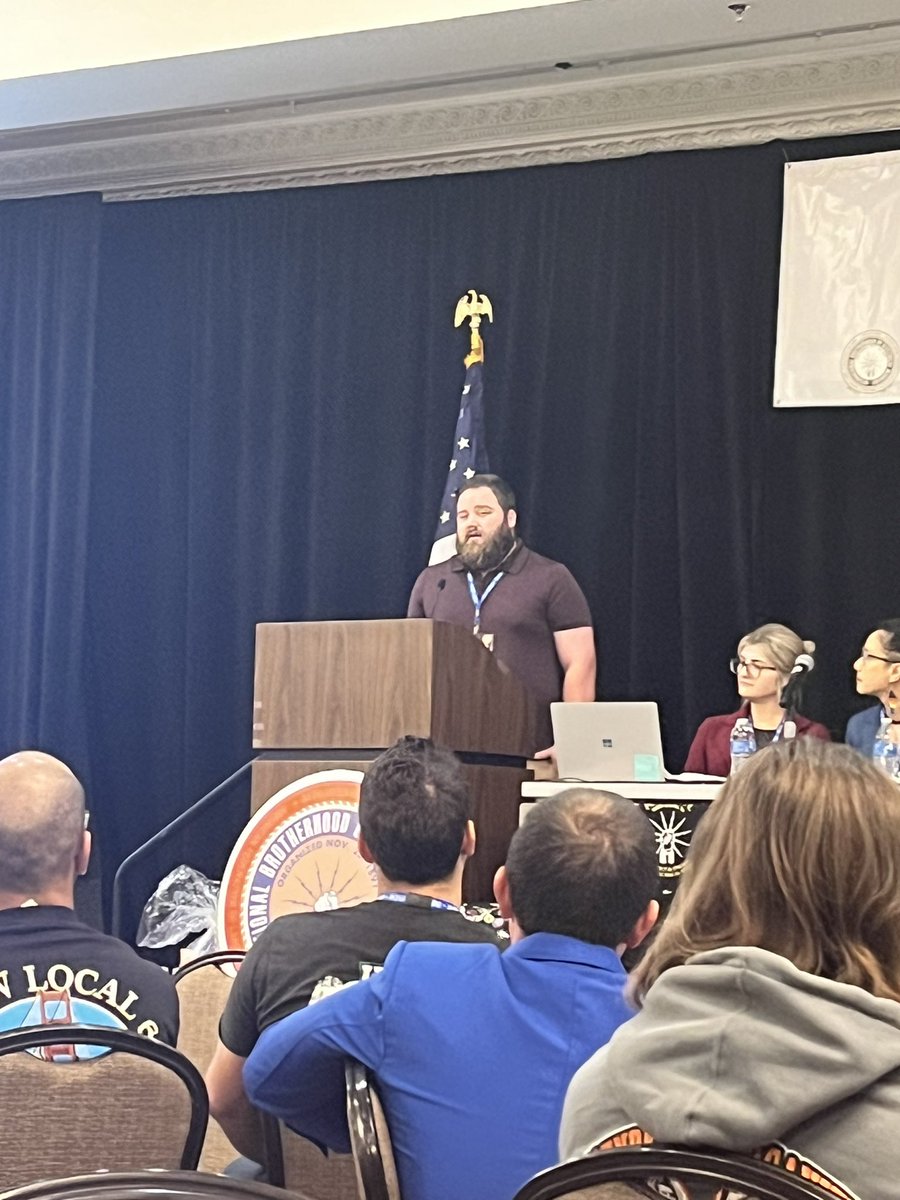 3DYC member Ryan Bronson of local 236 sharing his story. Ryan is running for a seat on Troys City Council!