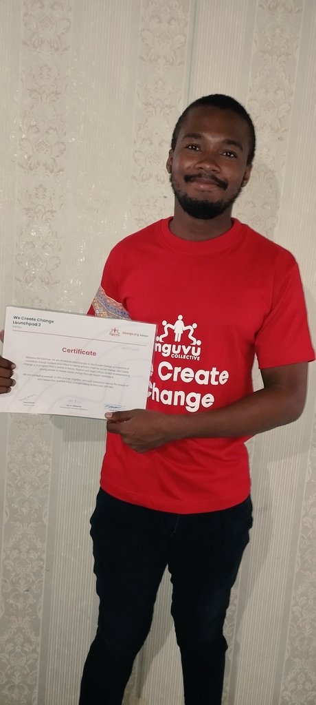 Kibwana Ali Gasinya (@kibwanaali4) on Twitter photo Excited to share that I've become a certified Nguvu Change leader with Cohort 2 of We Create Change! πβ¨ Thrilled to embark on this journey of impact and empowerment. Together, we're shaping a better future. πͺπ
#IYD2033
#YouthEmpowerment <a href="/nguvucollective/">Nguvu Collective</a>
<a href="/ChangeOrgKE/">Change.Org Kenya</a> Excited to share that I've become a certified Nguvu Change leader with Cohort 2 of We Create Change! πβ¨ Thrilled to embark on this journey of impact and empowerment. Together, we're shaping a better future. πͺπ
#IYD2033
#YouthEmpowerment <a href="/nguvucollective/">Nguvu Collective</a>
<a href="/ChangeOrgKE/">Change.Org Kenya</a>