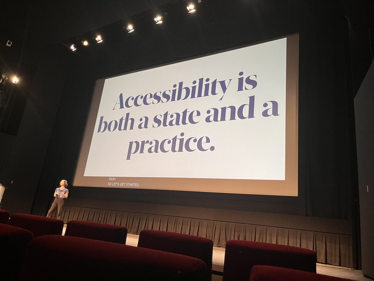 coder_pilot's tweet image. @Sommer is currently speaking at @swiftconfto about Accessibility and she is really giving me so much to think about about things to implement changes to make, but most importantly like with everything else, the most important thing is to just get started adding it in.